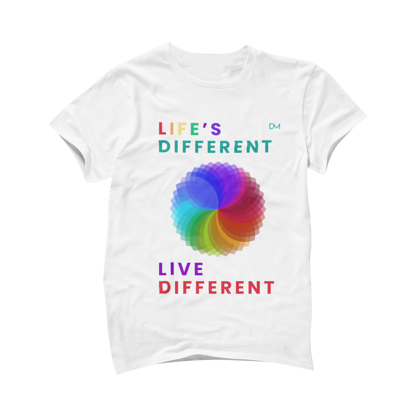 Camiseta blanca orgullo gay unisex - EBEPEX