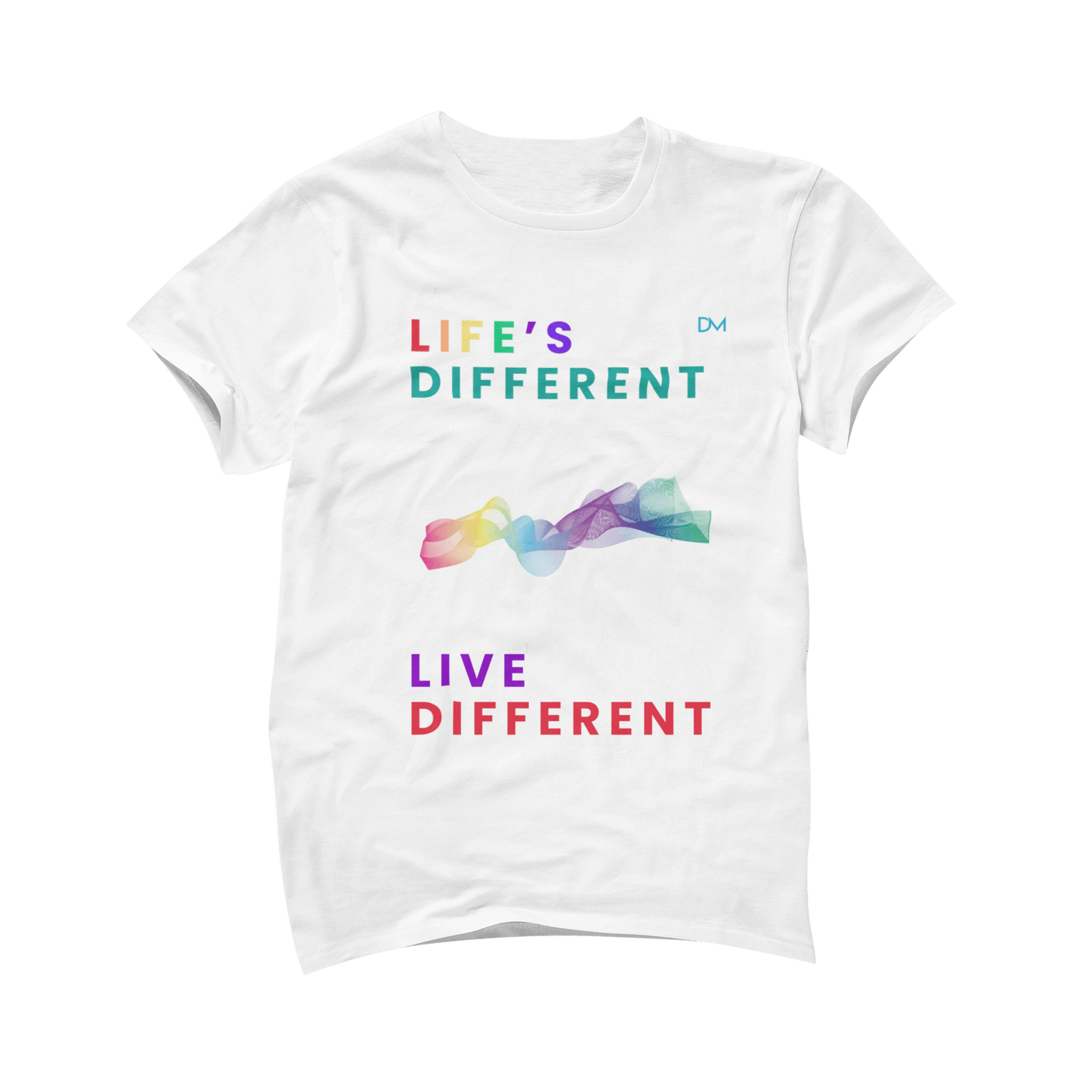 Camiseta blanca orgullo gay unisex - EBEPEX