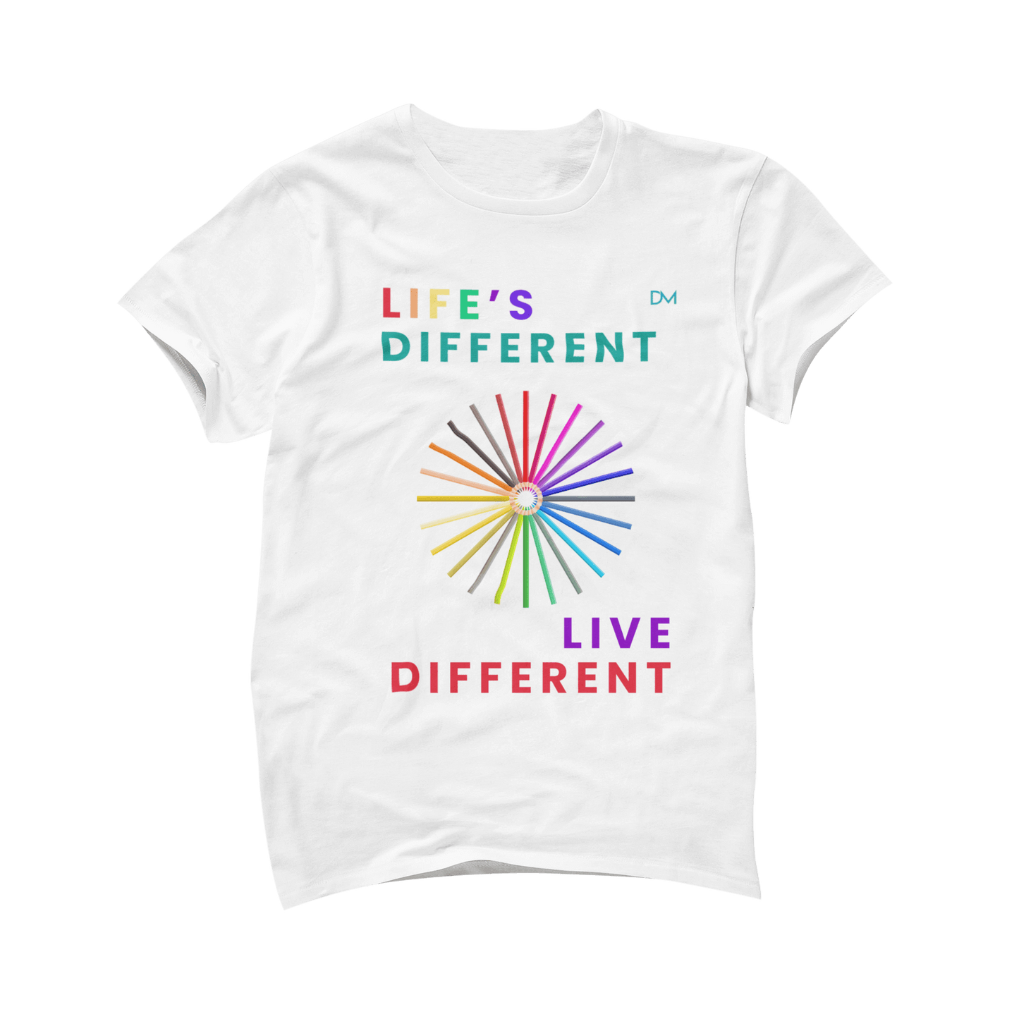 Camiseta blanca orgullo gay unisex - EBEPEX