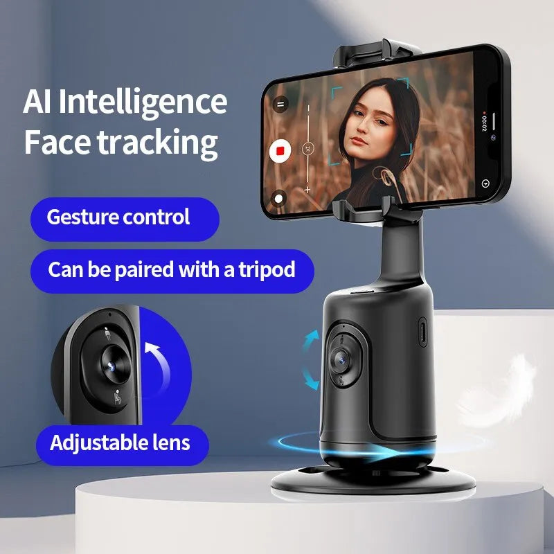 Palo selfie automatico, palo selfie con sensor de movimiento, palo selfie con movimiento, palo selfie con soporte - EBEPEX