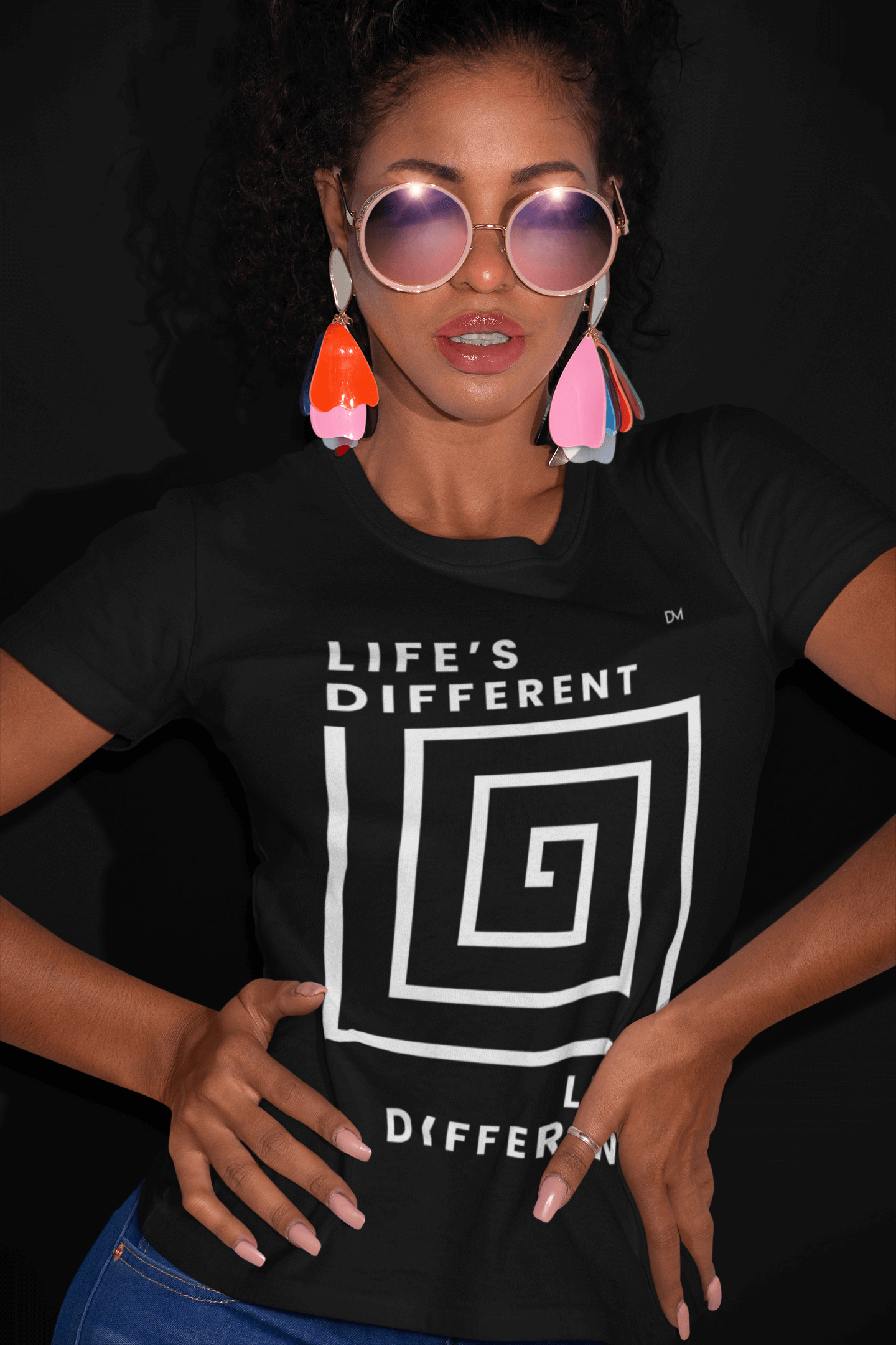 Camisetas causa diversidad cultural unisex - EBEPEX