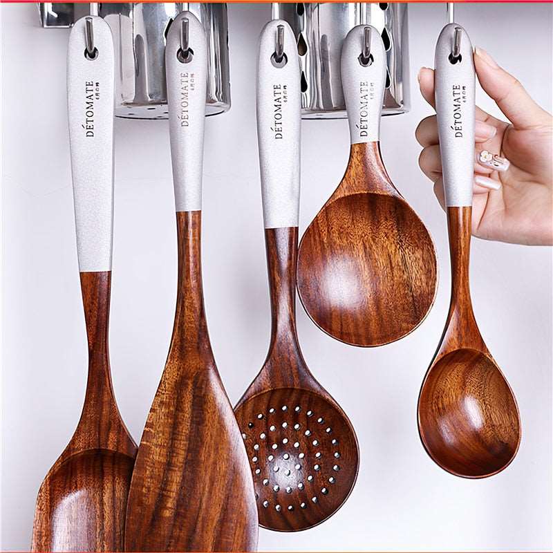 Juego de utensilio de cocina sostenible