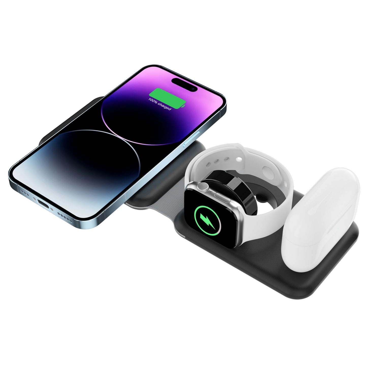 Cargador inalámbrico 3 in 1 para iPhone - EBEPEX