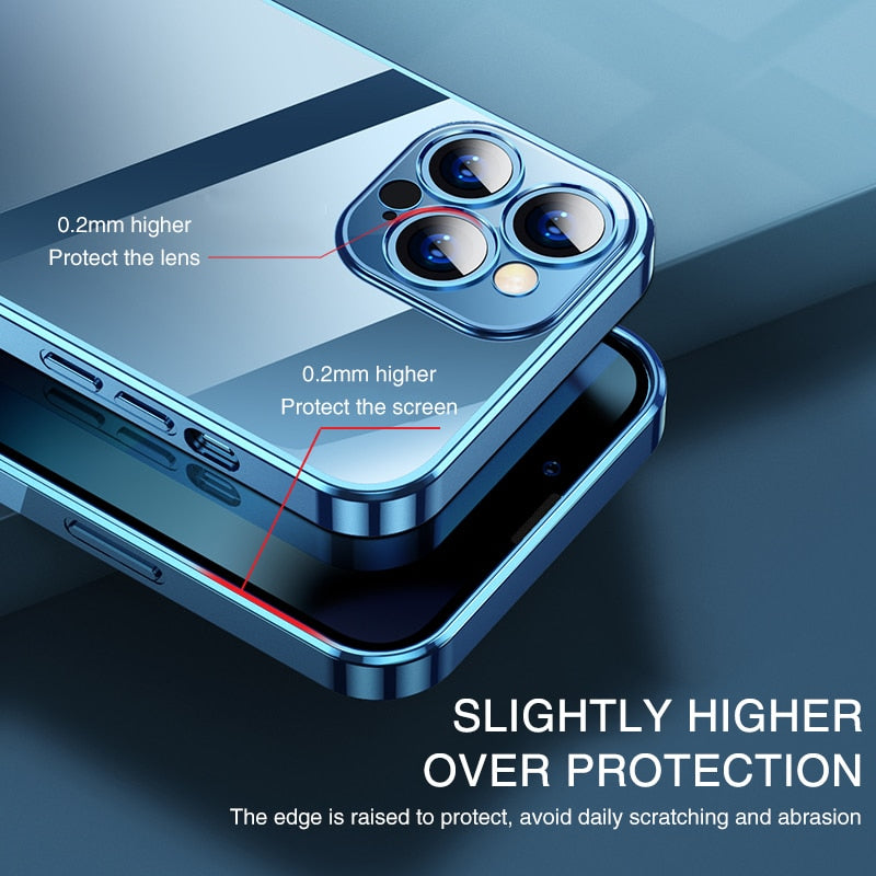 Funda de teléfonos iPhone transparente - EBEPEX