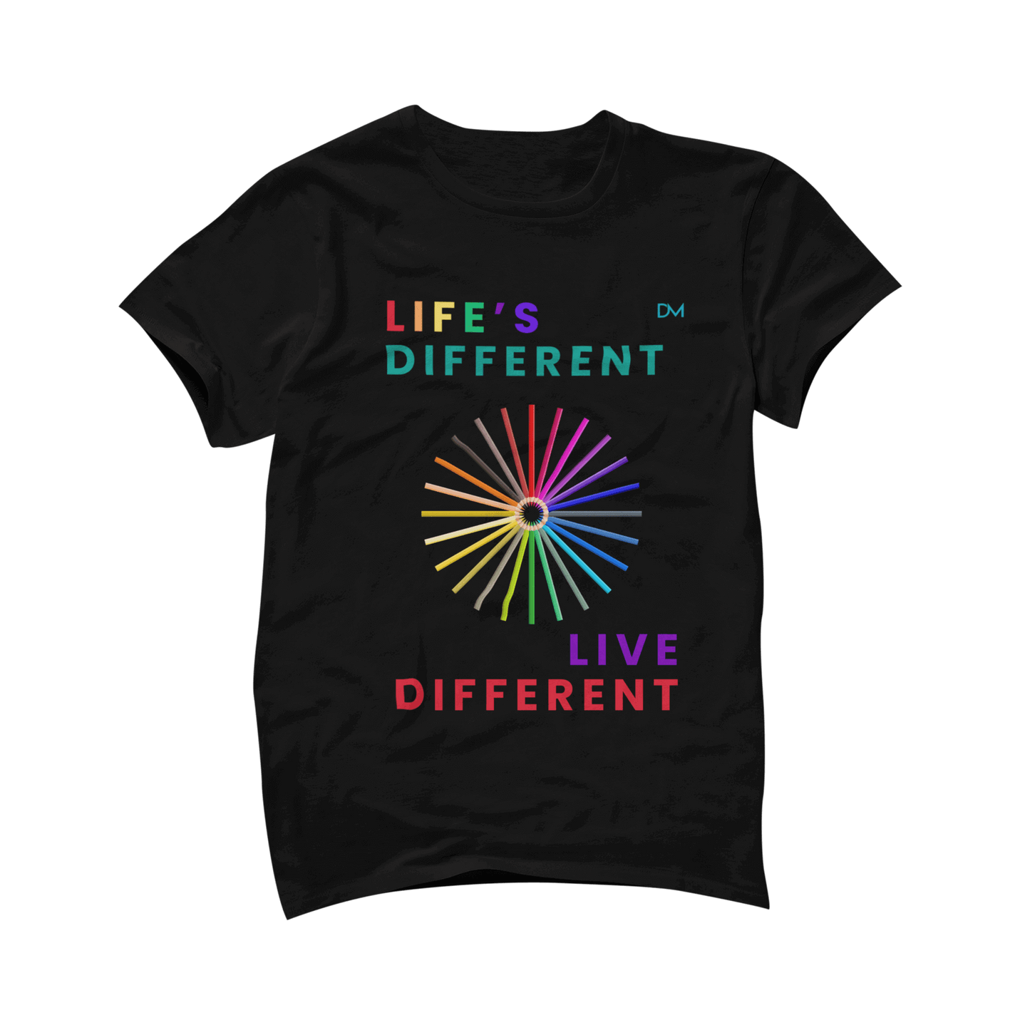 Camiseta negra orgullo gay unisex - EBEPEX