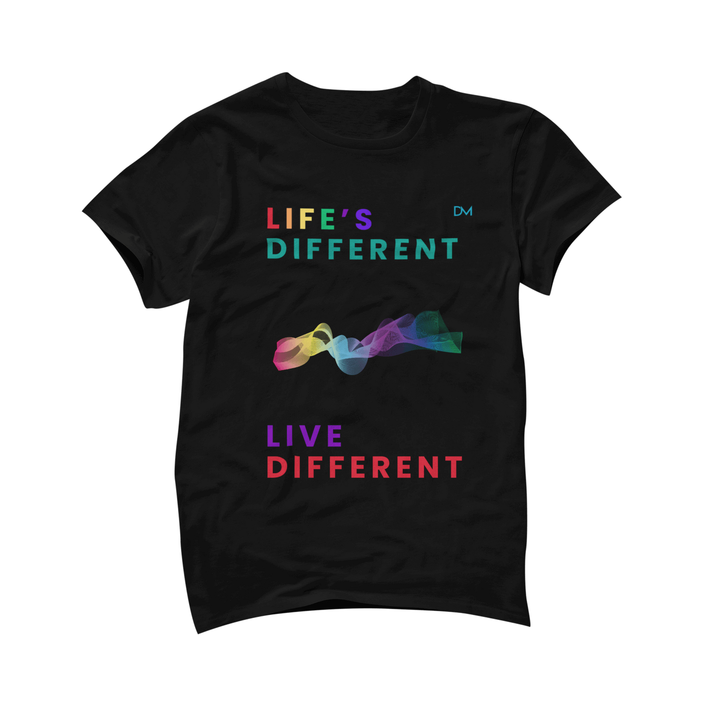 Camiseta negra orgullo gay unisex - EBEPEX