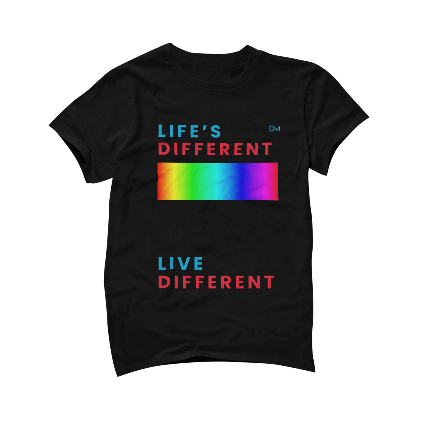Camiseta negra orgullo gay unisex - EBEPEX