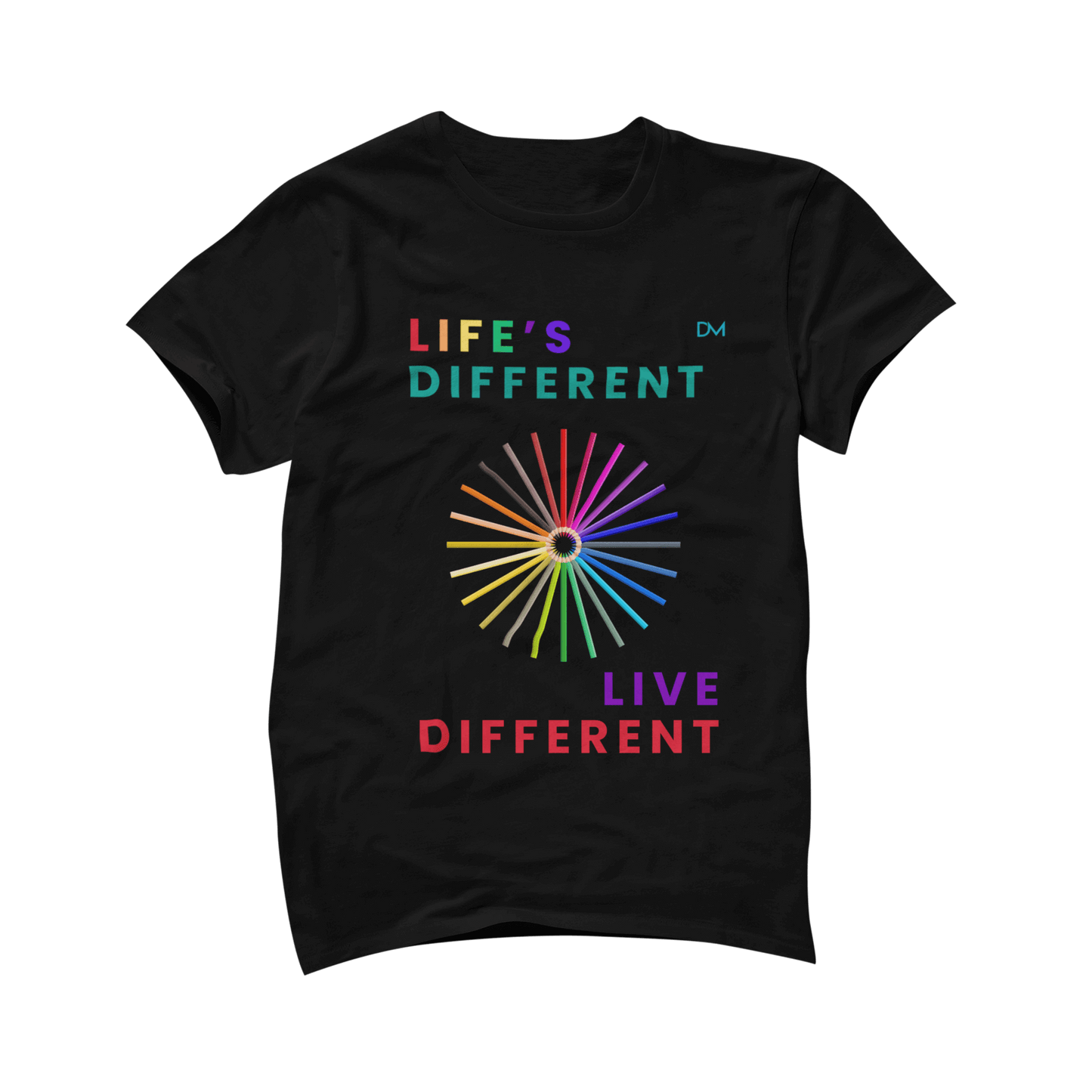 Camiseta negra orgullo gay unisex - EBEPEX