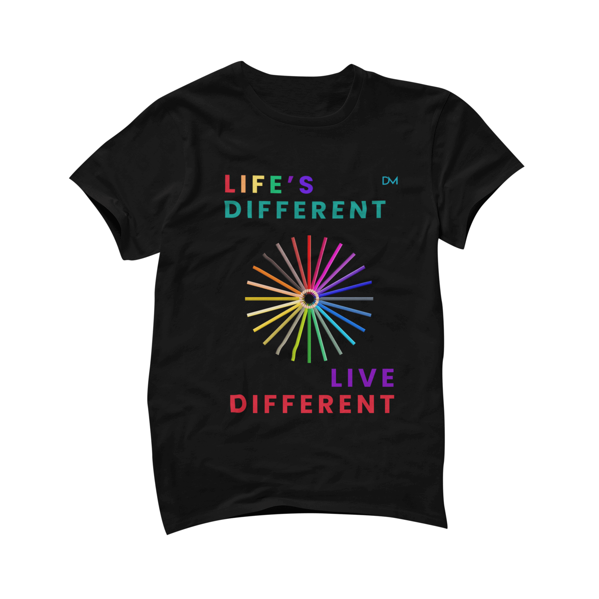 Camiseta negra orgullo gay unisex - EBEPEX