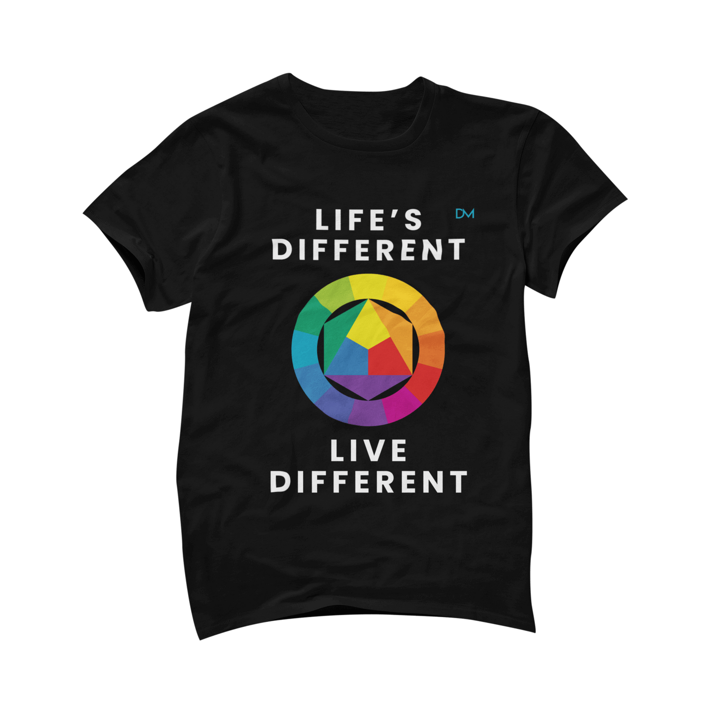 Camiseta negra orgullo gay unisex - EBEPEX