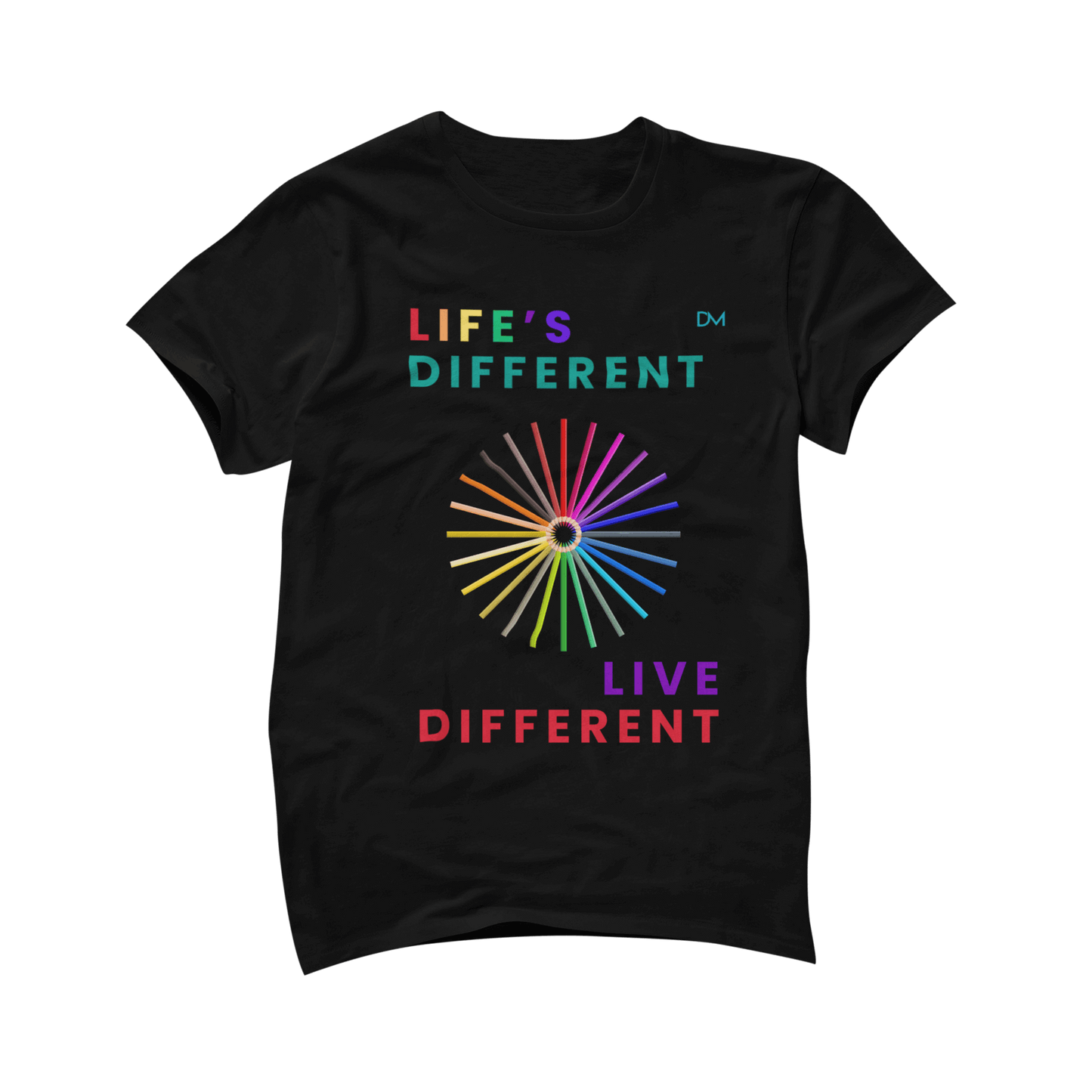 Camiseta negra orgullo gay unisex - EBEPEX