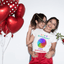 Camiseta blanca orgullo gay unisex - EBEPEX