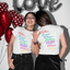Camiseta blanca orgullo gay unisex - EBEPEX