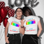 Camiseta blanca orgullo gay unisex - EBEPEX