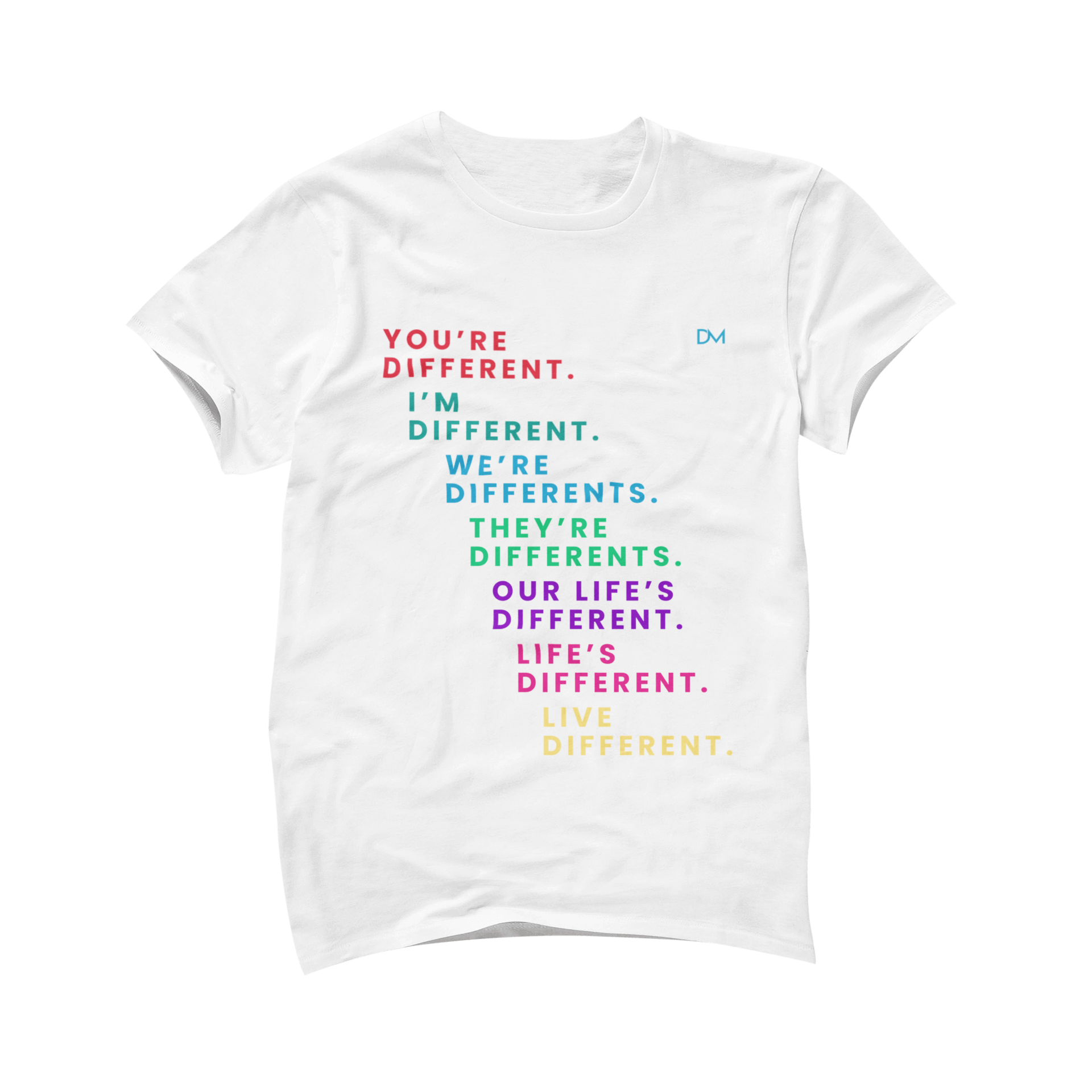 Camiseta blanca orgullo gay unisex - EBEPEX