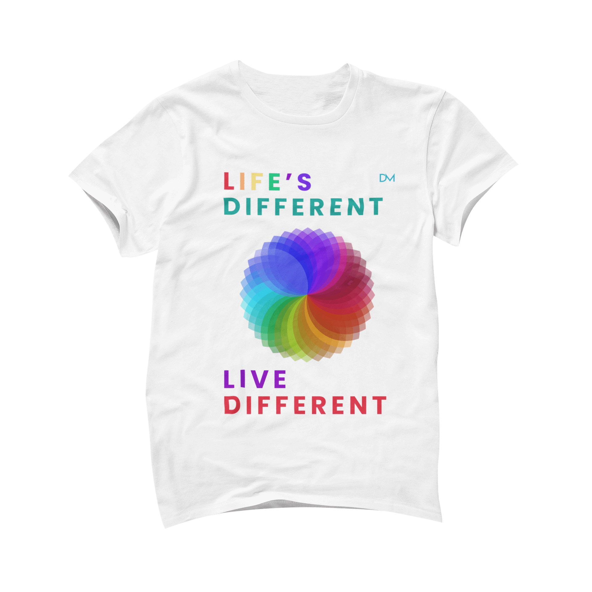 Camiseta blanca orgullo gay unisex - EBEPEX