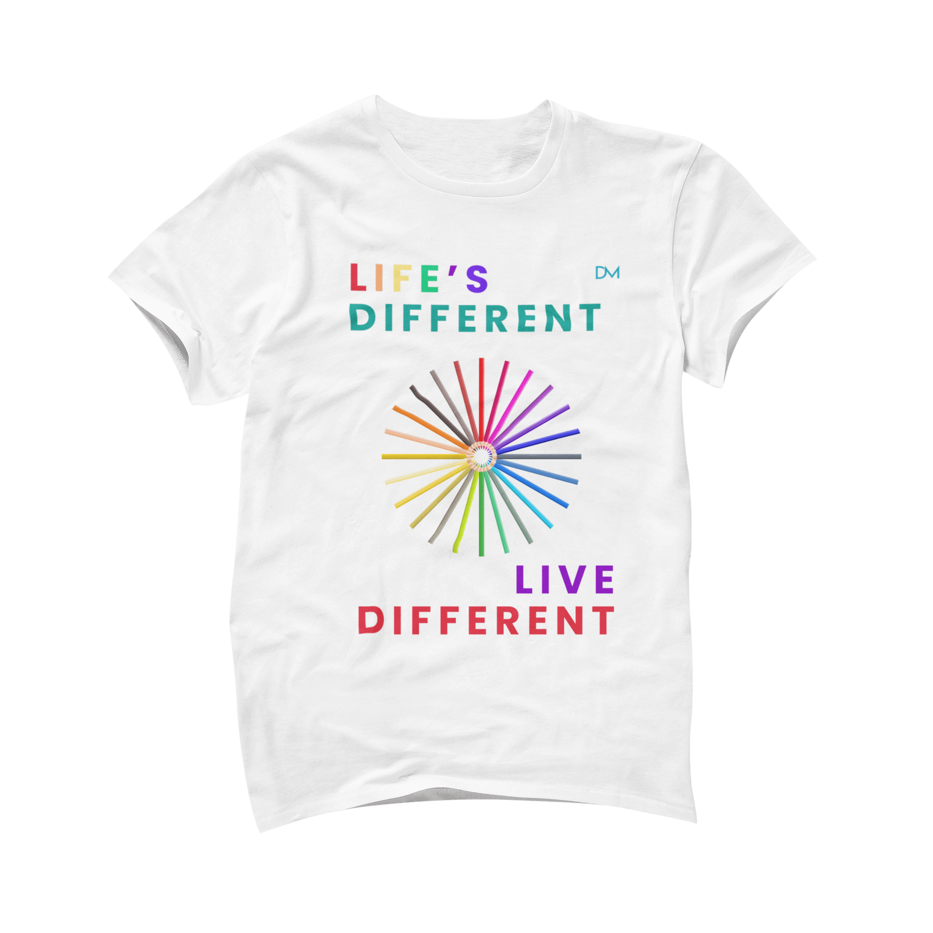 Camiseta blanca orgullo gay unisex - EBEPEX