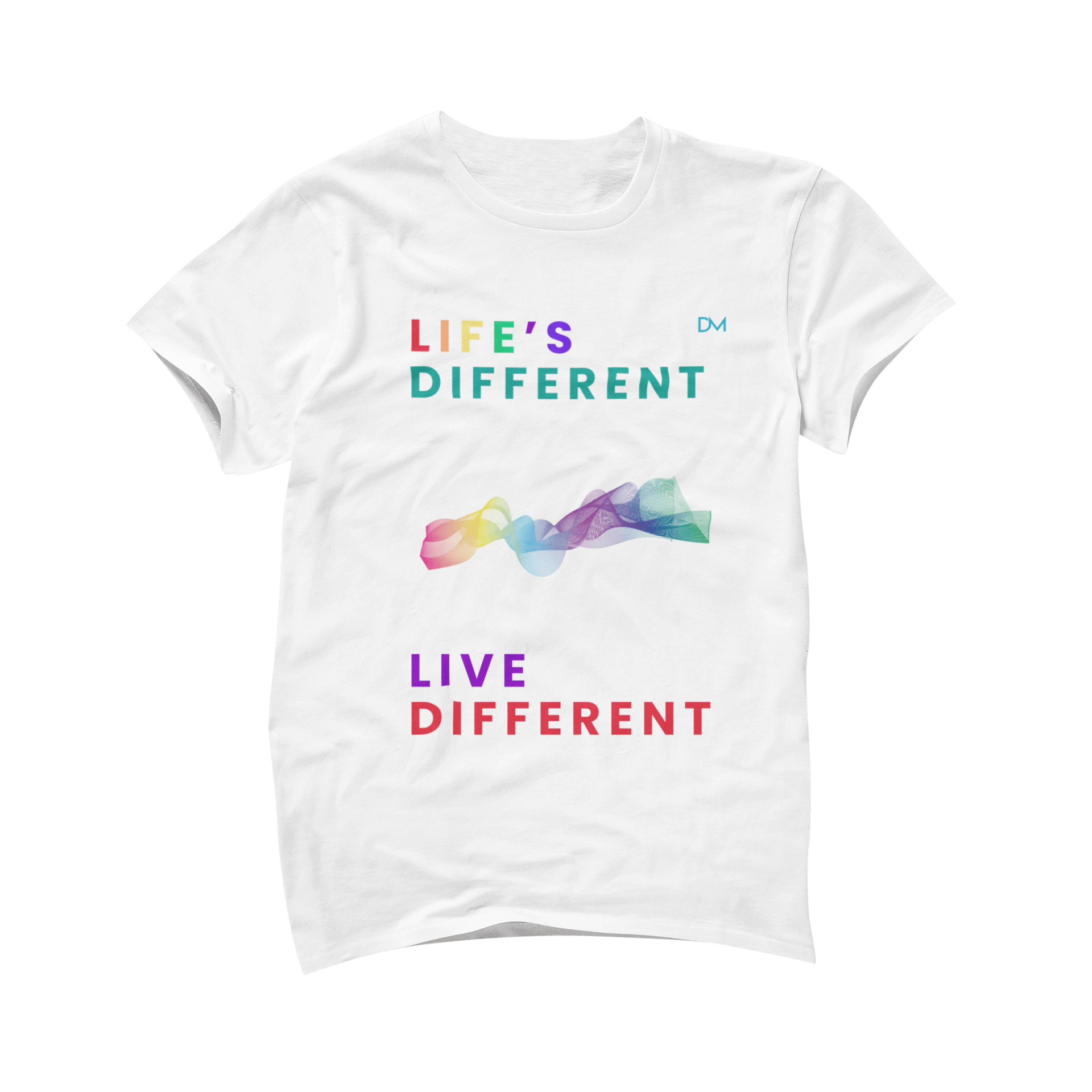 Camiseta blanca orgullo gay unisex - EBEPEX