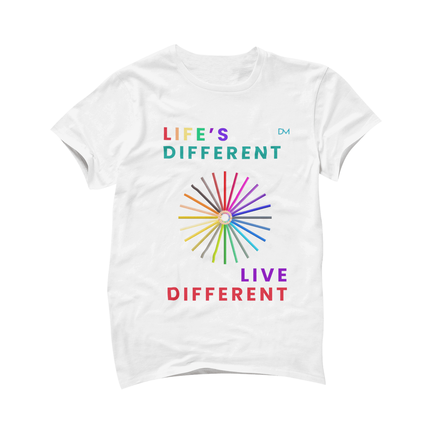 Camiseta blanca orgullo gay unisex - EBEPEX