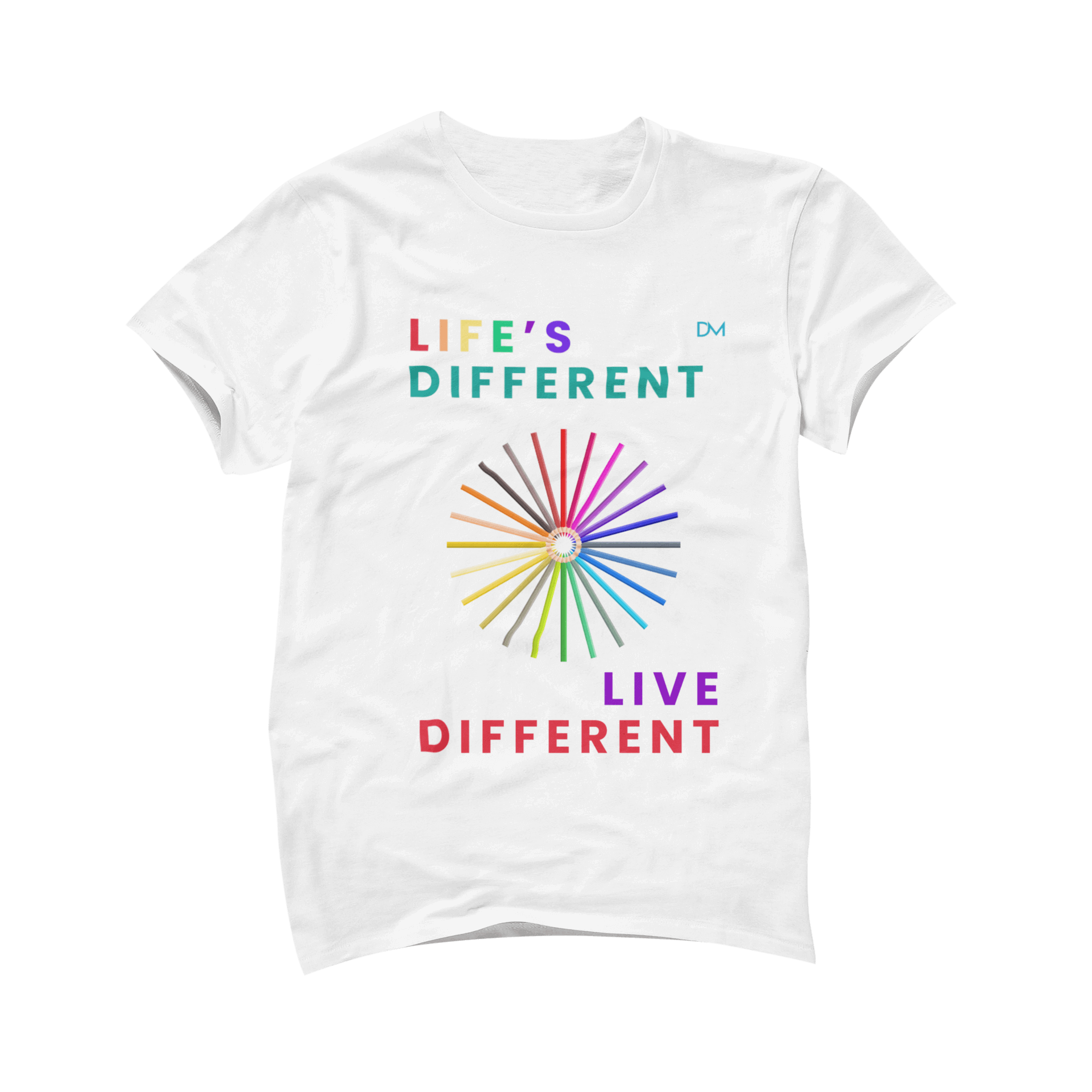 Camiseta blanca orgullo gay unisex - EBEPEX