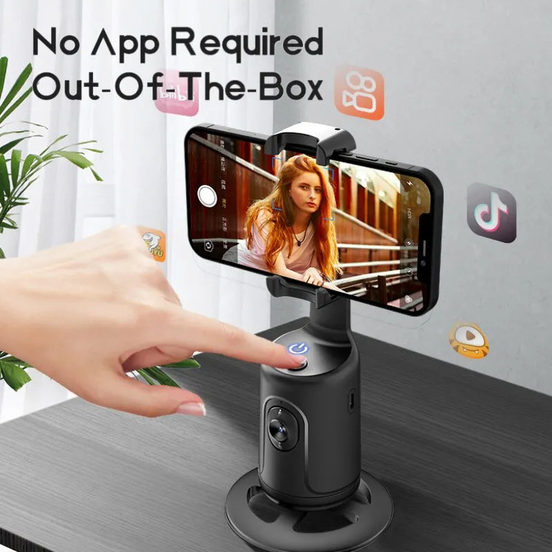 Palo selfie automatico, palo selfie con sensor de movimiento, palo selfie con movimiento, palo selfie con soporte - EBEPEX