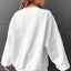 Sudadera mujer sin capucha con estrella en relieve de hombros caídos - EBEPEX