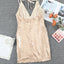 Glitter Sequin Mini Dress - EBEPEX