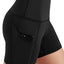 Leggings Corto Cintura Alta Negro con Bolsillo - EBEPEX