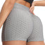 Gray High Waist Butt Lift Sport Gym Workout Training Running Shorts - EBEPEX