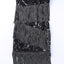 Black Strapless Fringe Skinny Sequin Dress - EBEPEX