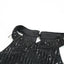 Mini vestido negro con flecos y lentejuelas - EBEPEX