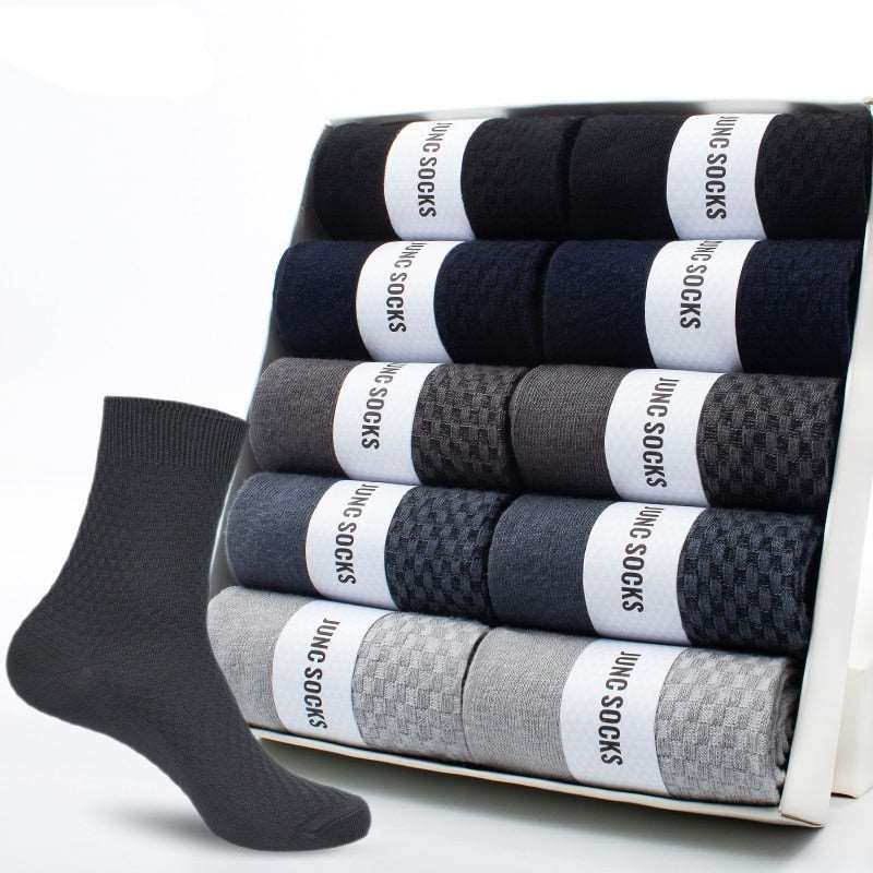 10 de calcetines de bambú