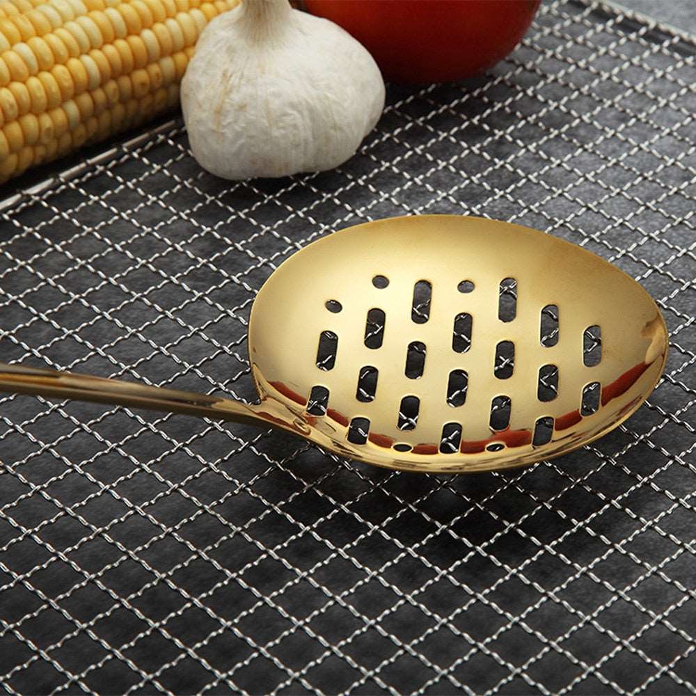 Juego de cucharones de acero inoxidable