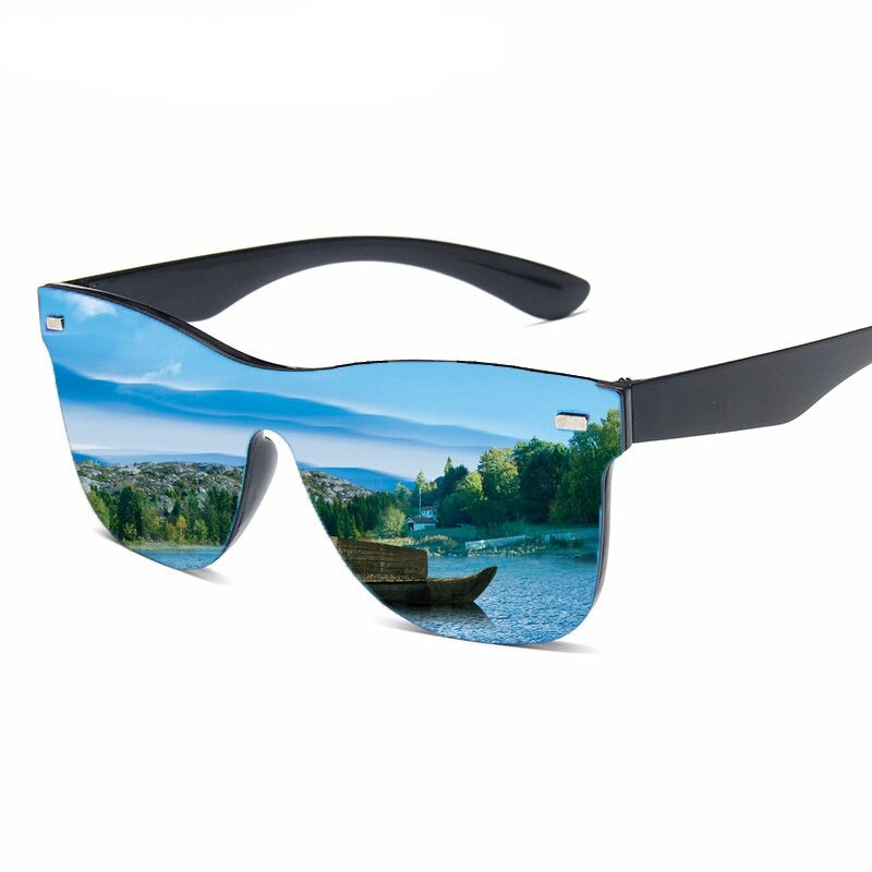 Gafas de sol polarizadas con lentes de espejo de color - EBEPEX