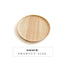 Juego de platos para comer de madera - EBEPEX