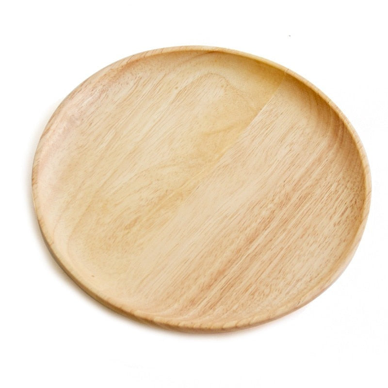 Juego de platos para comer de madera - EBEPEX