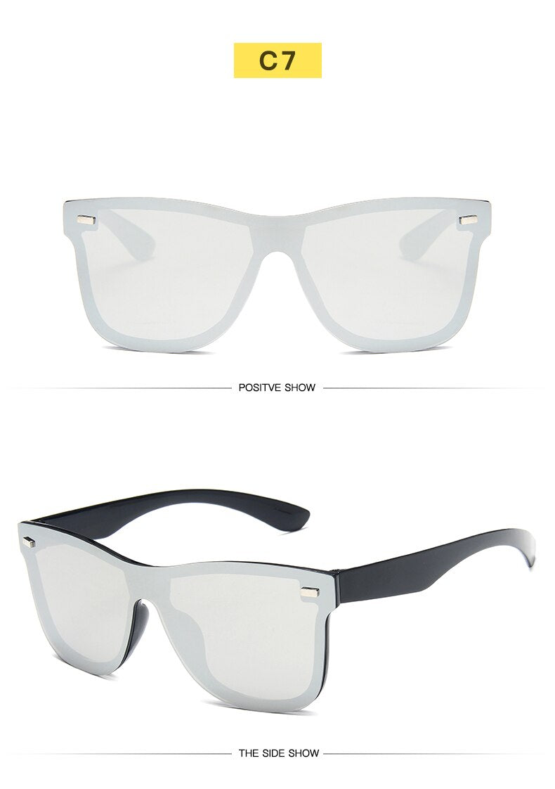 Gafas de sol polarizadas con lentes de espejo de color - EBEPEX