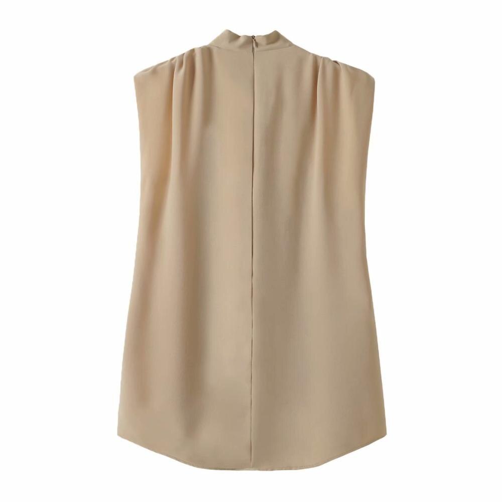 Blusa enrolladora sin mangas - EBEPEX