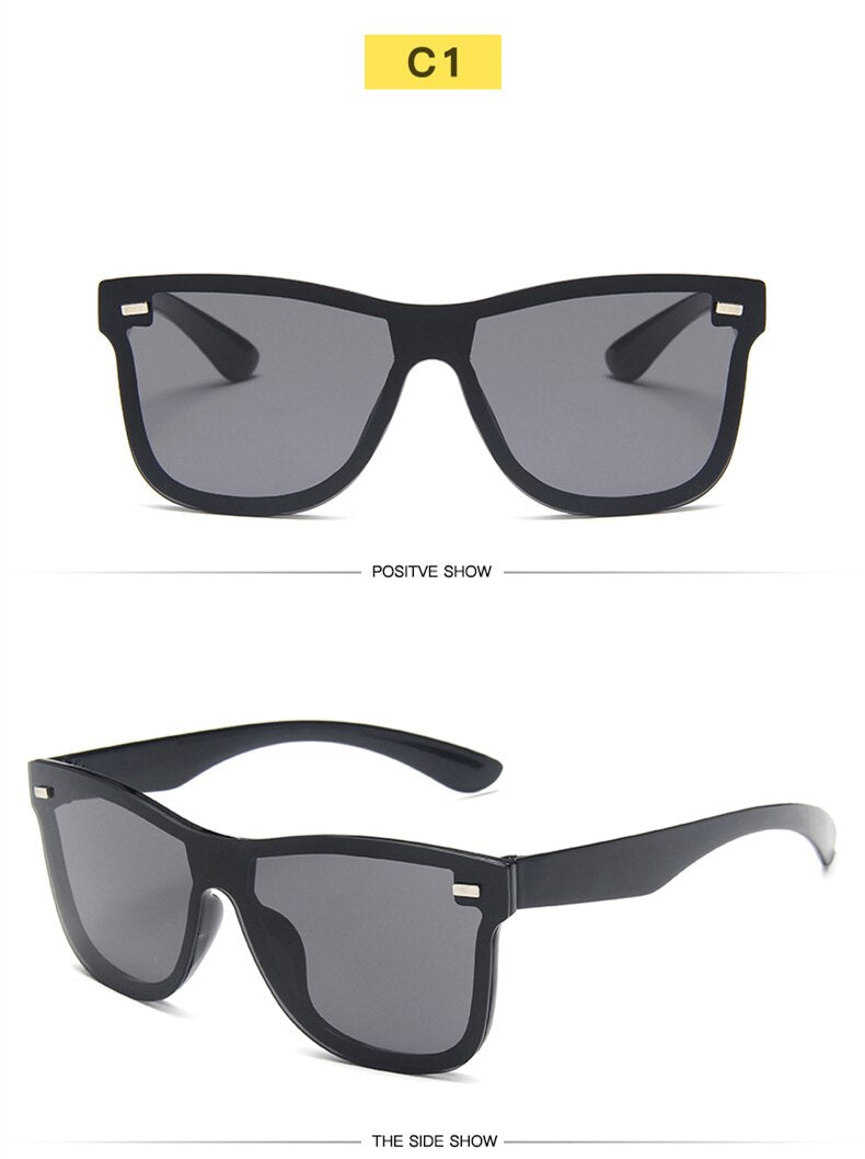 Gafas de sol polarizadas con lentes de espejo de color - EBEPEX