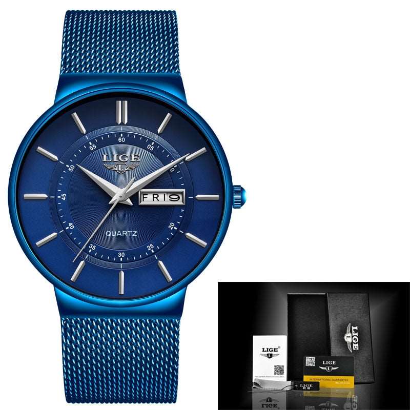 Reloj de lujo acero inoxidable