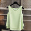 Blusa de verano sin margas