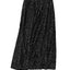 Falda midi ceñida al cuerpo con cintura alta y lentejuelas negras - EBEPEX