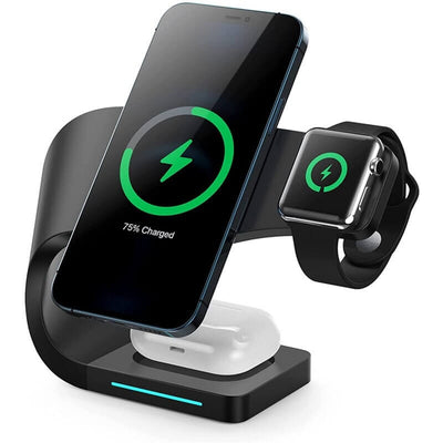 Cargador de iPhone inalámbrico 4 en 1 - EBEPEX