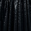 Mini vestido negro con espalda abierta y cintura alta con lentejuelas - EBEPEX