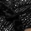 Silvery Loose Long Sleeve Sequin Dress with Sash - EBEPEX