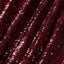 Wine Red Sequin Side Slit Cami Dress - EBEPEX
